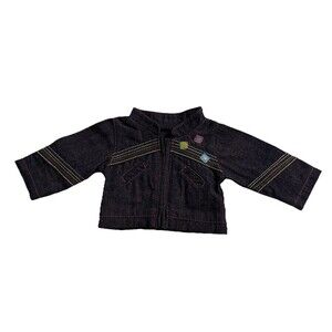 American Girl Doll Denim Jean Jacket Just Like You on the Go for 18" Doll